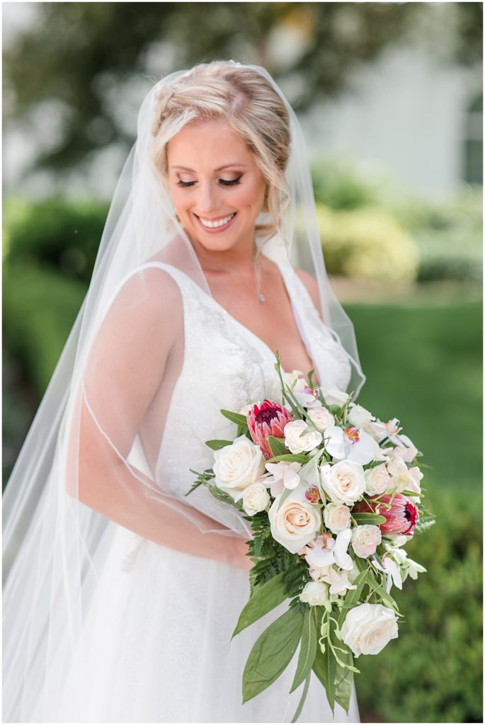 White Magnolia Bridal Gown and Harborside Chapel