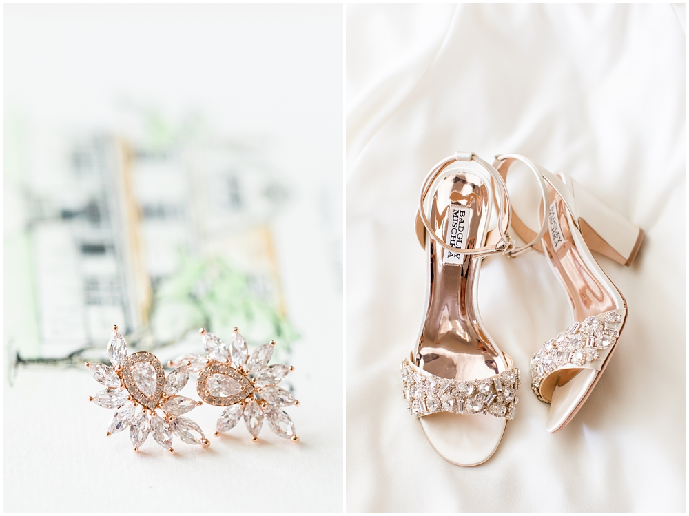 Picture of wedding shoes at The Orlo 
