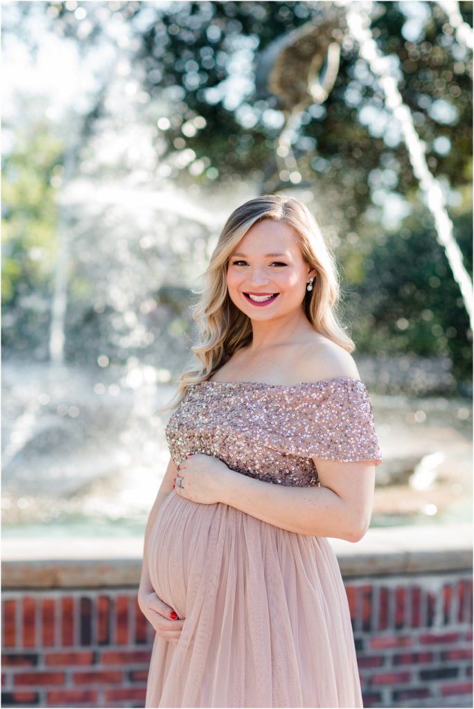 This is a maternity photo at safety harbor resort and spa