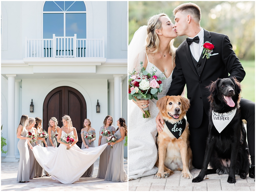 harborside chapel wedding and dogs